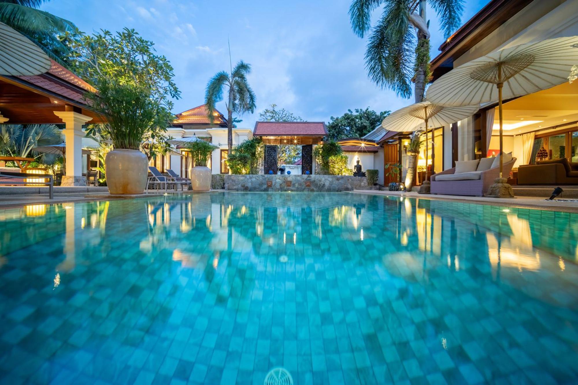 Saitaan,4Br Seaside Garden Pool Villa, Laguna Area Strand Bang Tao Exterior foto